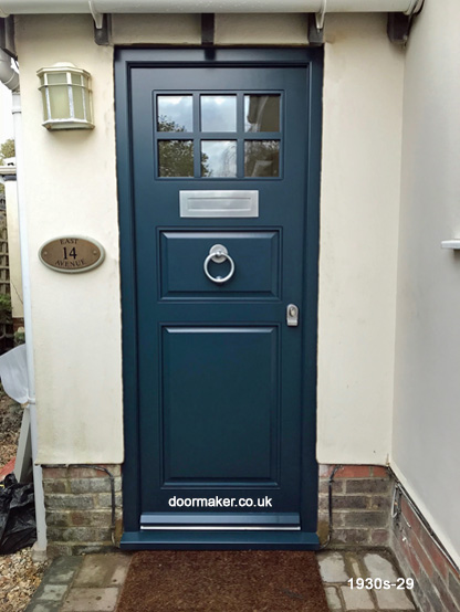 1930s traditional style door and frame