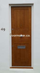 contemporary 3 panel door 49