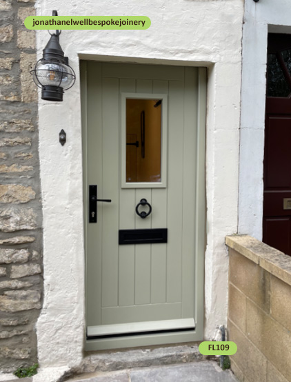 cottage door bespoke french gray