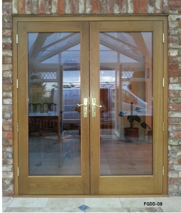 oak french doors