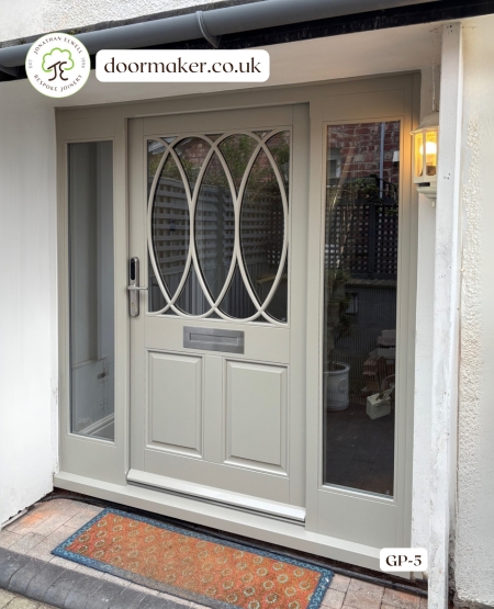 gothic front door hardwick white