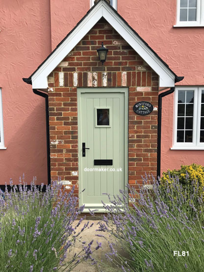 cottage style door farrow and ball vert de terre