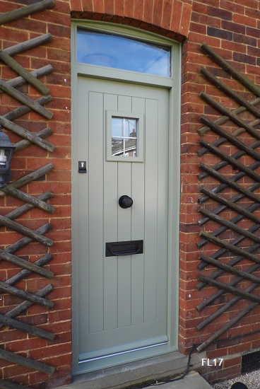 cottage door painted