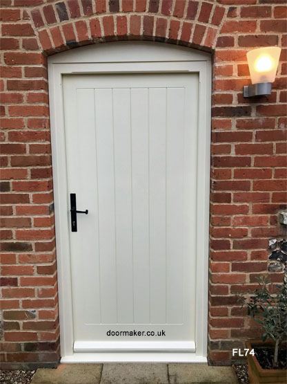 cottage style door and frame