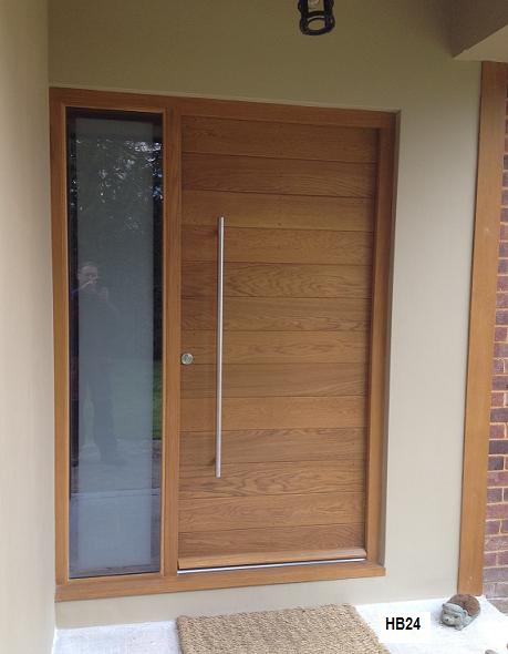 contemporary oak door hb24