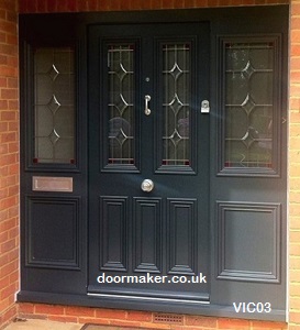 victorian panelled door