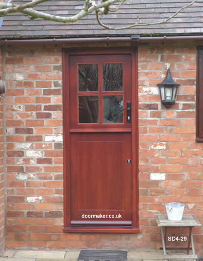 stable door mahogany