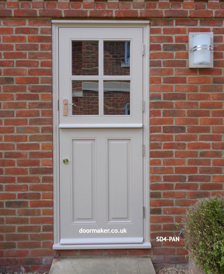 stable door with raised panels