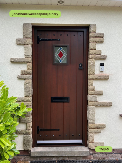 traditional front door iroko